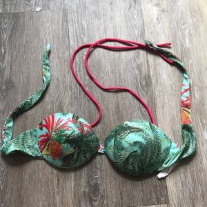Desigual tropical Bikini Top